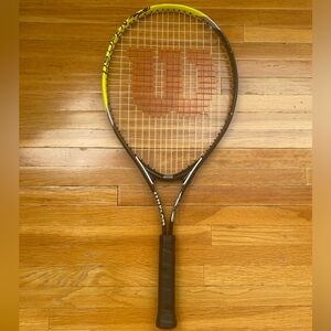 Wilson Junior US Open 25” Tennis Racquet Racket 3 7/8 Grip Youth